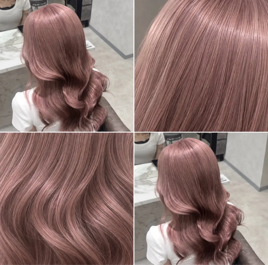 ロング カラー 色落ちまで盛れる 💟まなみのヘアスタイル