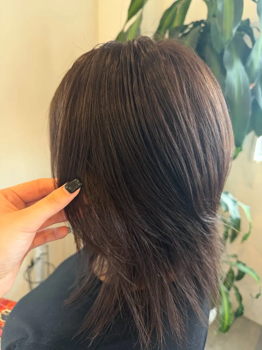 カラー アッシュ アッシュグレー アッシュグレージュ グレージュ Gigi Sakuraのヘアスタイル
