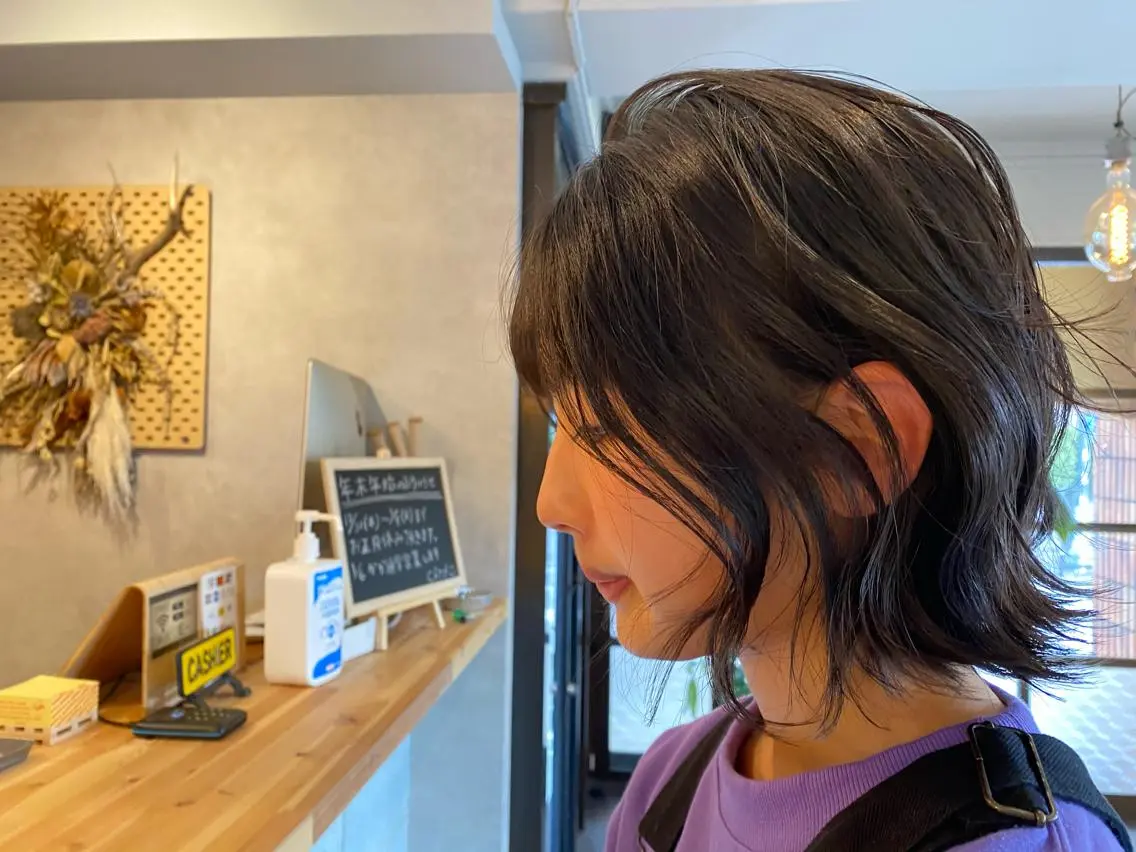 ショート 坂上 里果のヘアスタイル