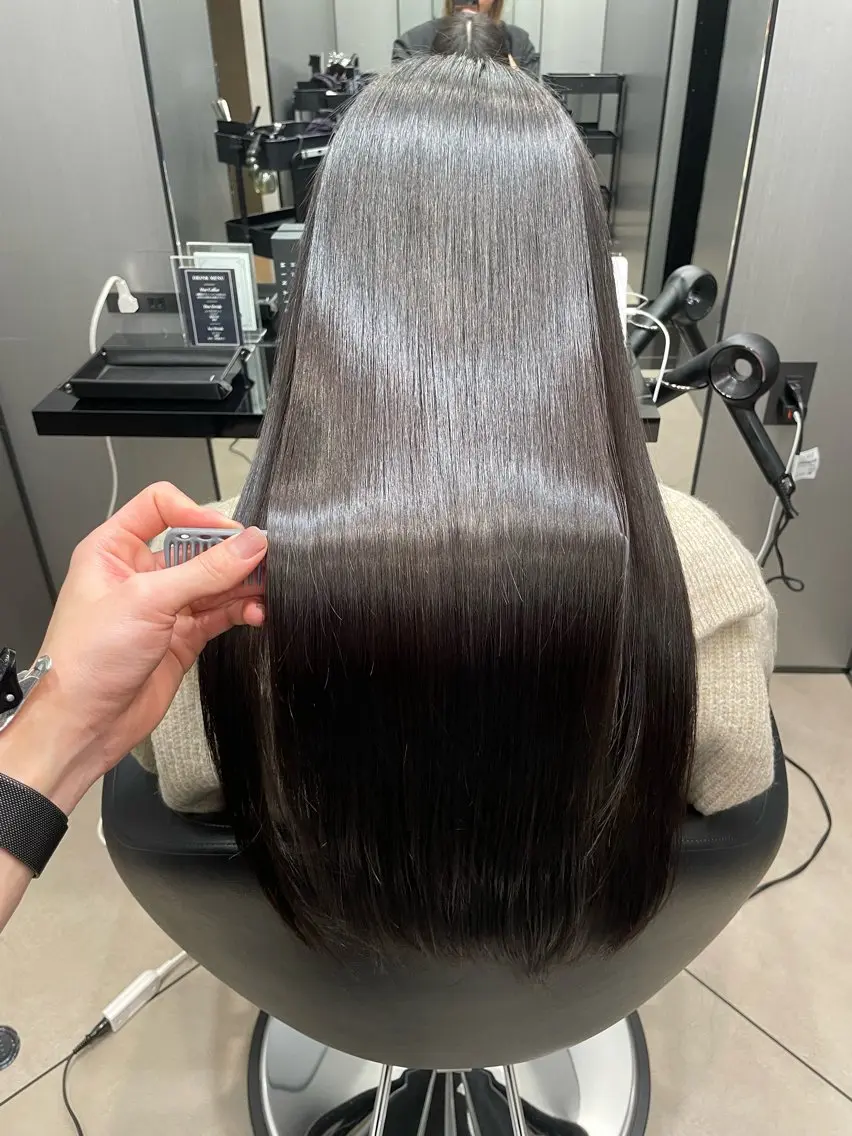 ロング 松尾 祐輝のヘアスタイル
