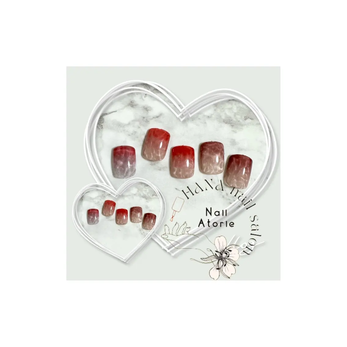 ネイル マグネットネイル HaNA 　nail salonのネイルデザイン