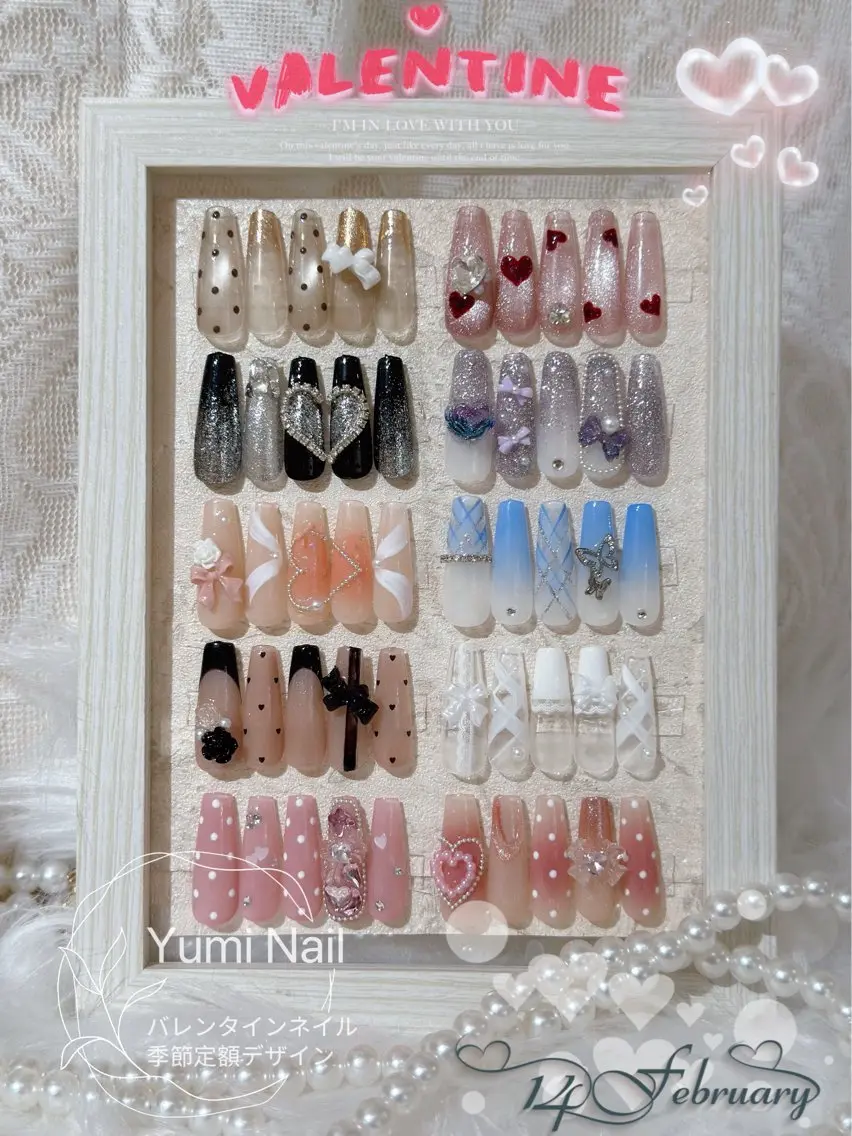 【2🈷️おすすめ✨】［チップ長さだし］💌季節スペシャル定額デザイン💕¥ 15980→ ¥10980🉐の写真