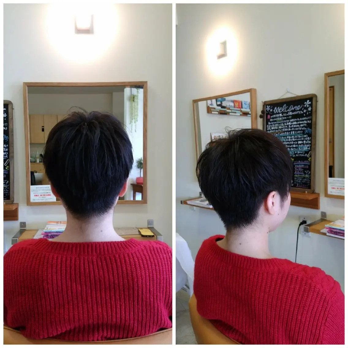 ショート 三ツ井 淳華のヘアスタイル