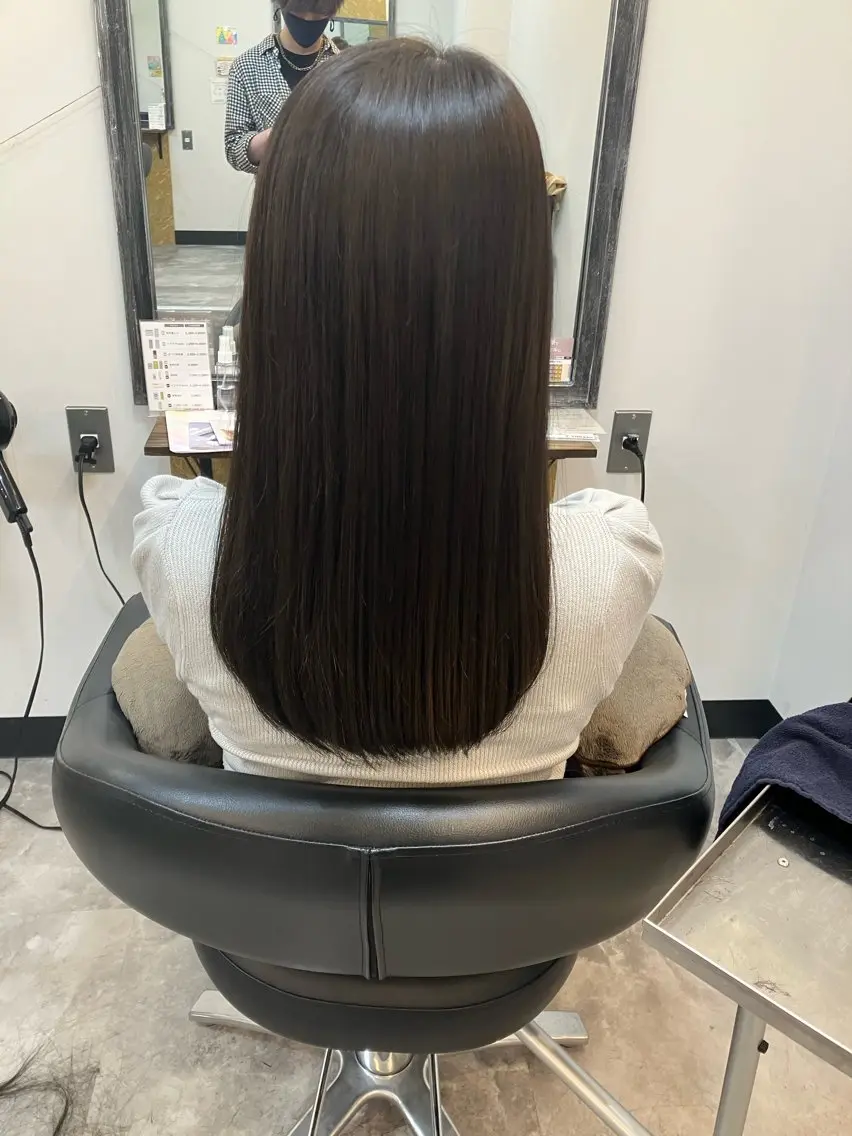 ロング カット ヘアカラー トリートメント ✨艶髪特化✨ 後藤圭太のヘアスタイル