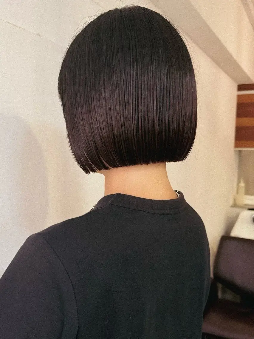 ショート riko*.+ﾟ 韓国風パーマのヘアスタイル