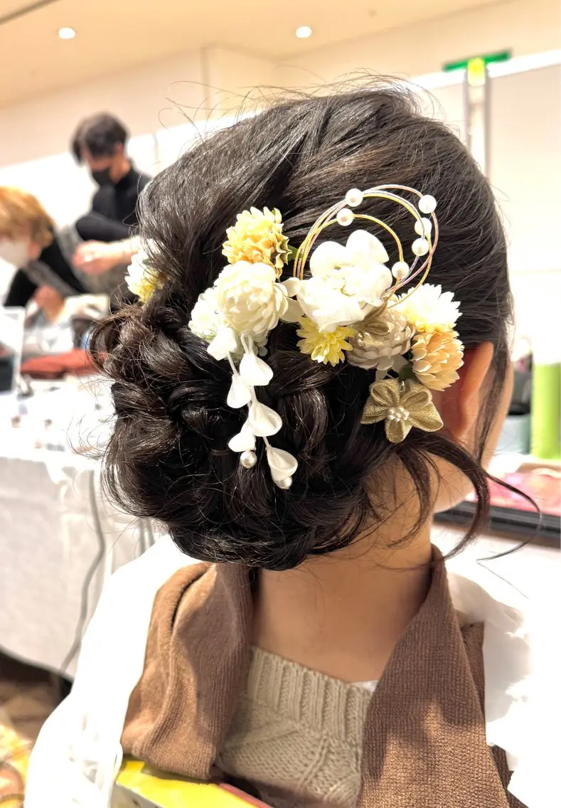 ロング ヘアアレンジ ヘアセット 似合う髪型が 分からない方へのヘアスタイル