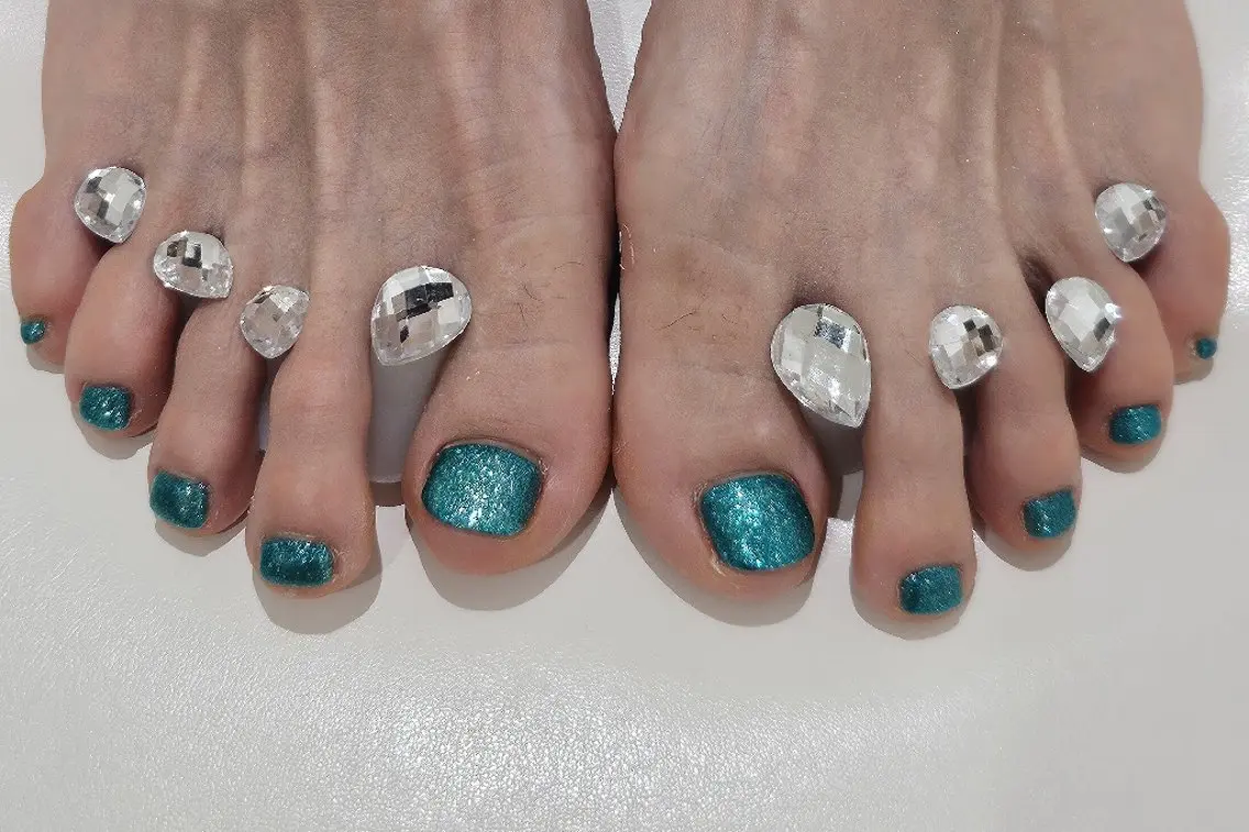 footワンカラー(オフなし)の写真