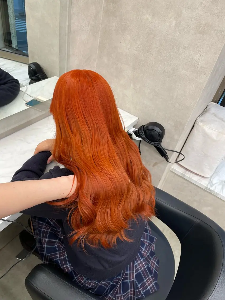 ロング カラー ヘアアレンジ ヘアカラー トリートメント ヘアセット 💗横浜美容室 💗HARUNAのヘアスタイル