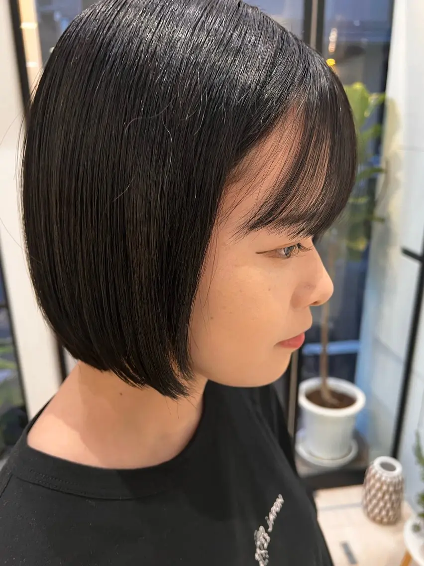 ショート カラー パーマ ヘアアレンジ メンズ キッズ ネイル マツエク・マツパ アイブロウ トリートメント 堀井 凌平のヘアスタイル