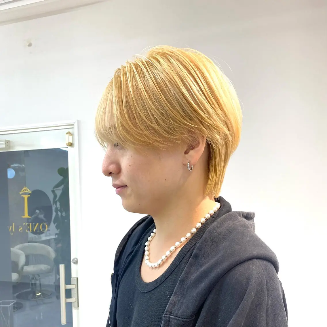 韓国風メンズ限定💈メンズブリーチ、ミルクティーカラー🧸明るくしたい方、垢抜けたい人はこのメニュー✨の写真