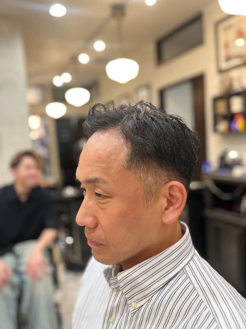ミディアム 北川和歩 /メンズカットのヘアスタイル