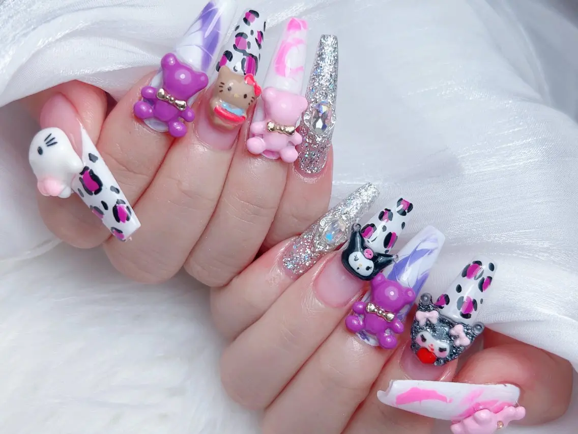ネイル ハンドネイル M🌷nail 長さだし専門店のネイルデザイン