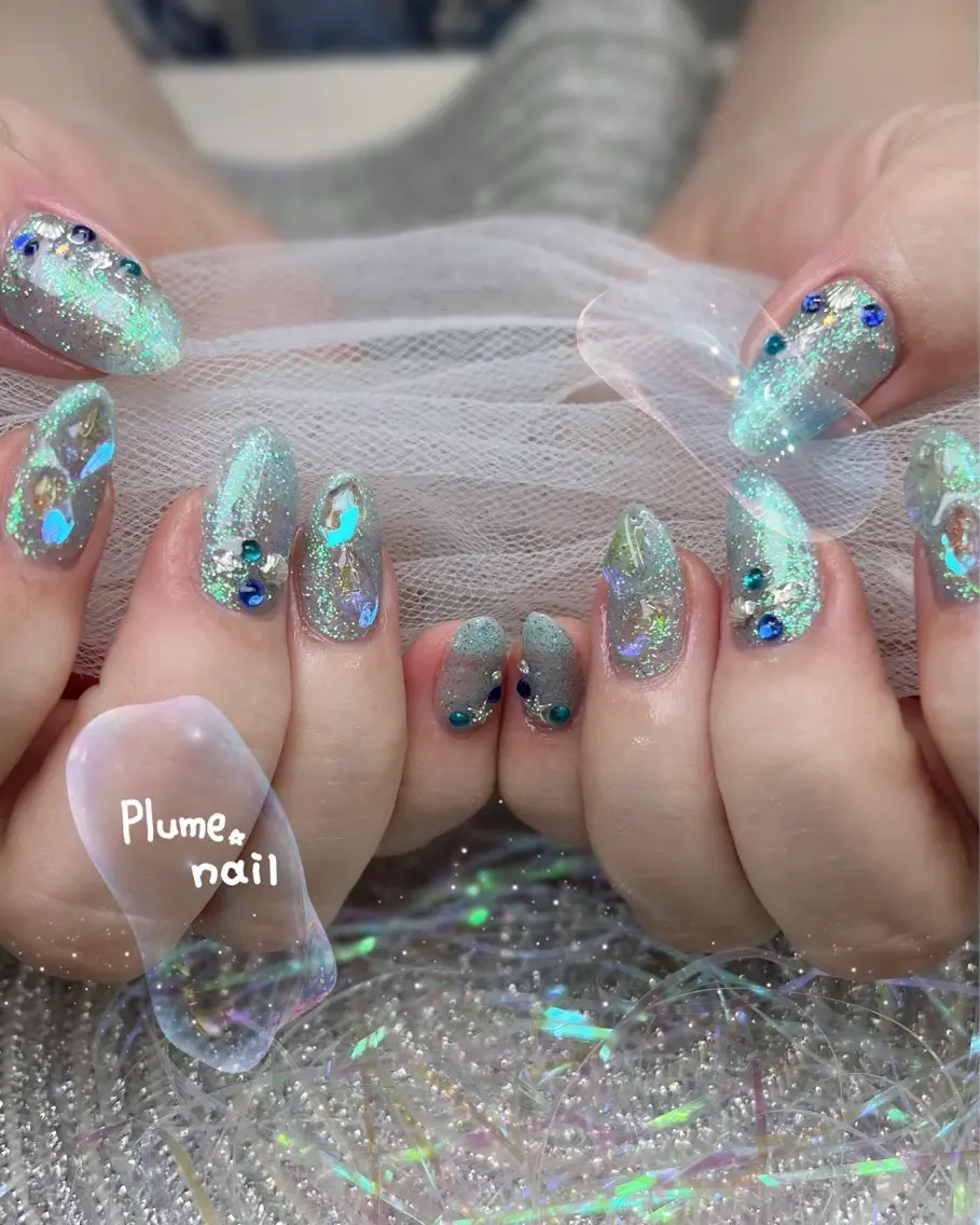ネイル ハンドネイル plume nail ☆韓国ネイルのネイルデザイン