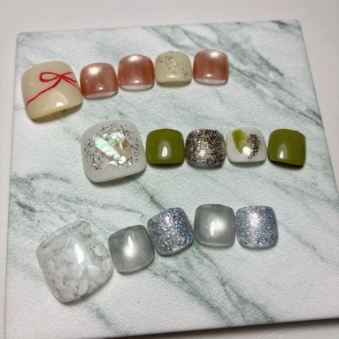 ネイル フットネイル 氷ネイル・うるうるネイル マグネットネイル メンズネイル ニュアンスネイル フットネイル nail salon anoneのネイルデザイン