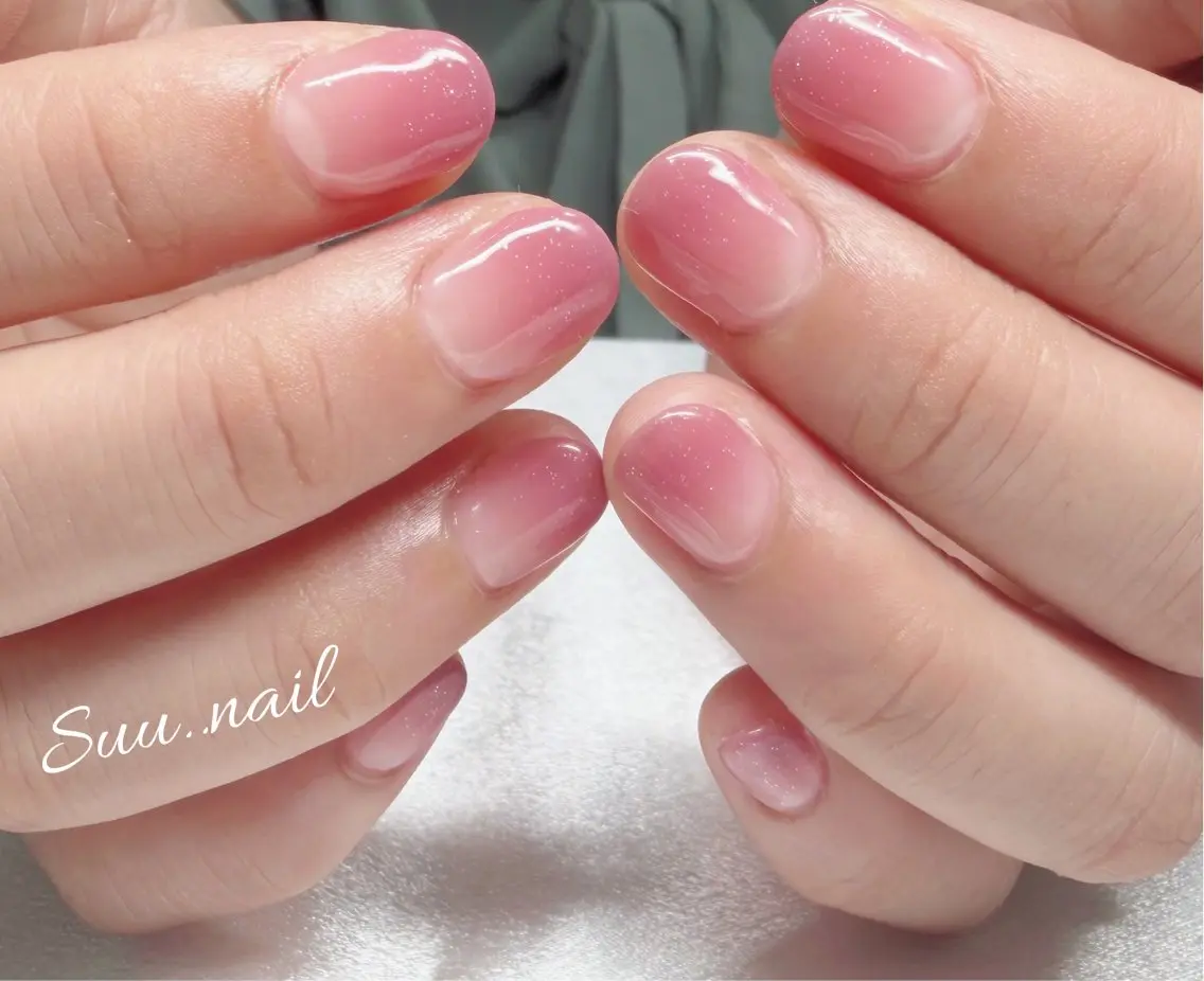 ネイル グラデーション ハンドネイル ネイルサロン Suu..nailのネイルデザイン