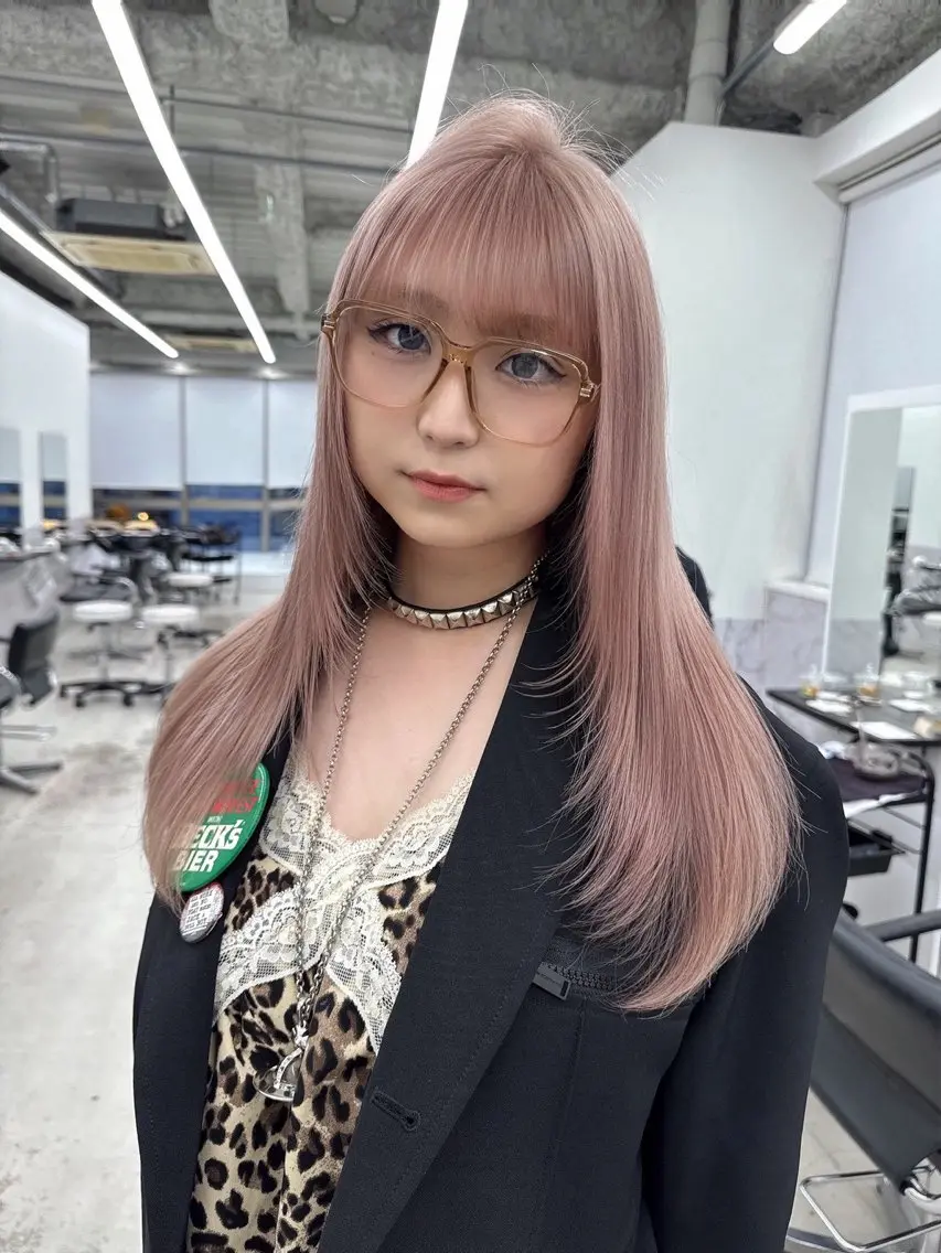 ロング カラー カット ヘアカラー 髙木 利央のヘアスタイル