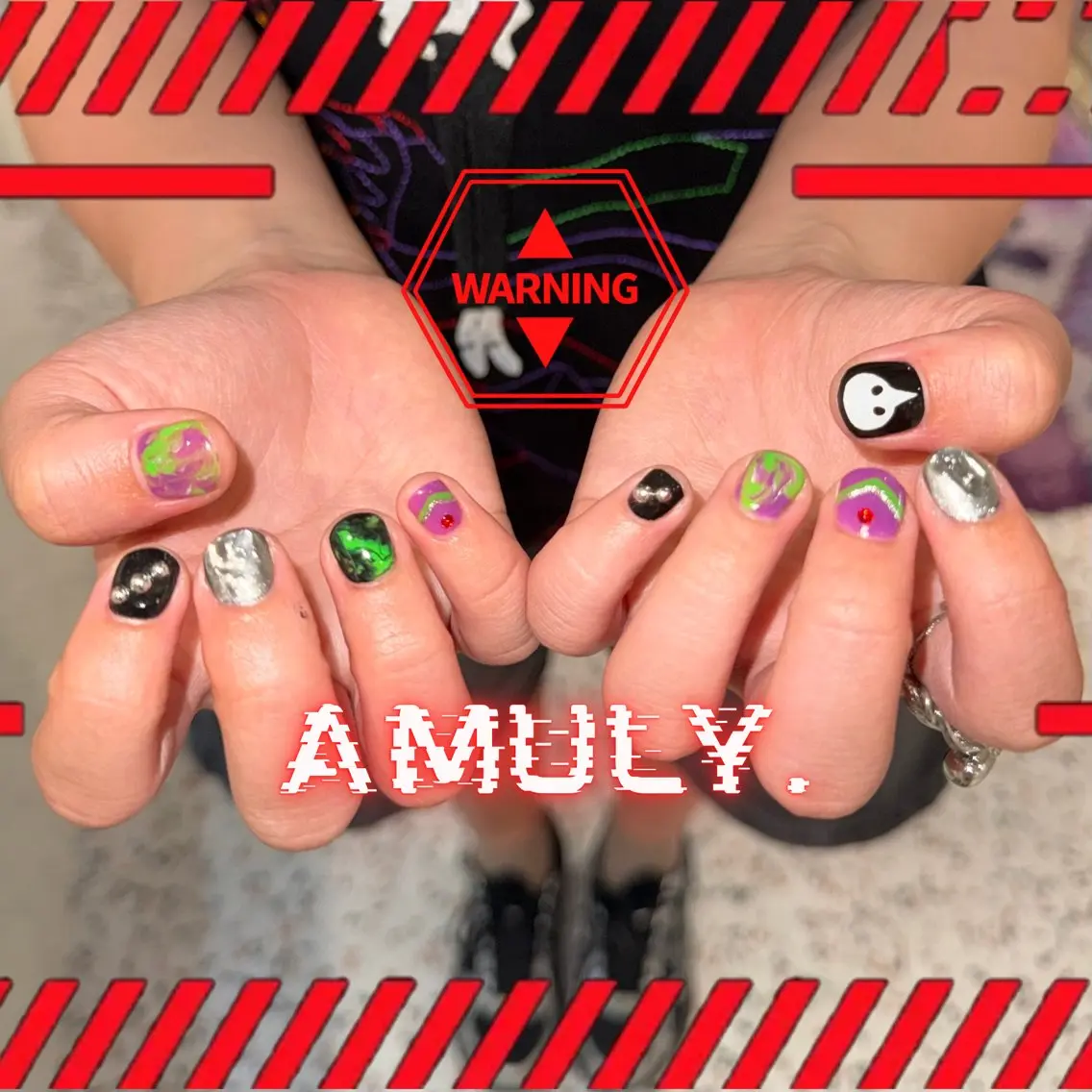 ネイル ハンドネイル Amuly. Narumiのネイルデザイン