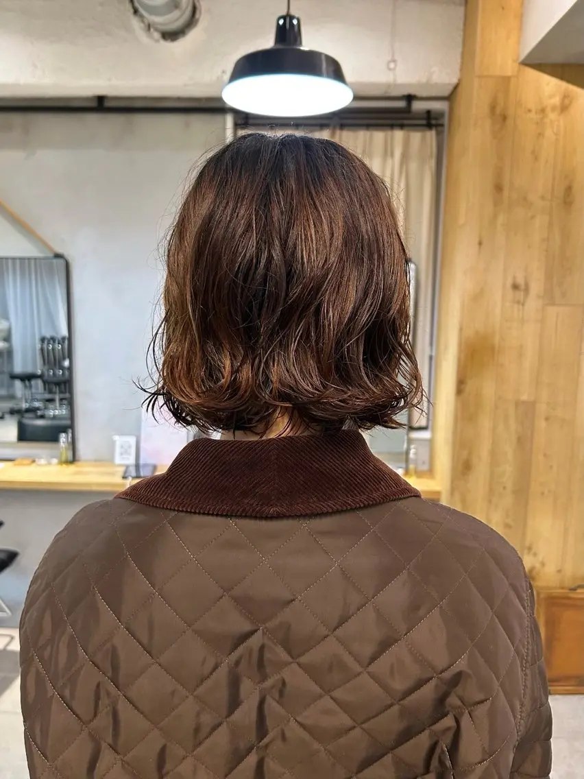 パーマ カット パーマ トリートメント lomalia moekaのヘアスタイル