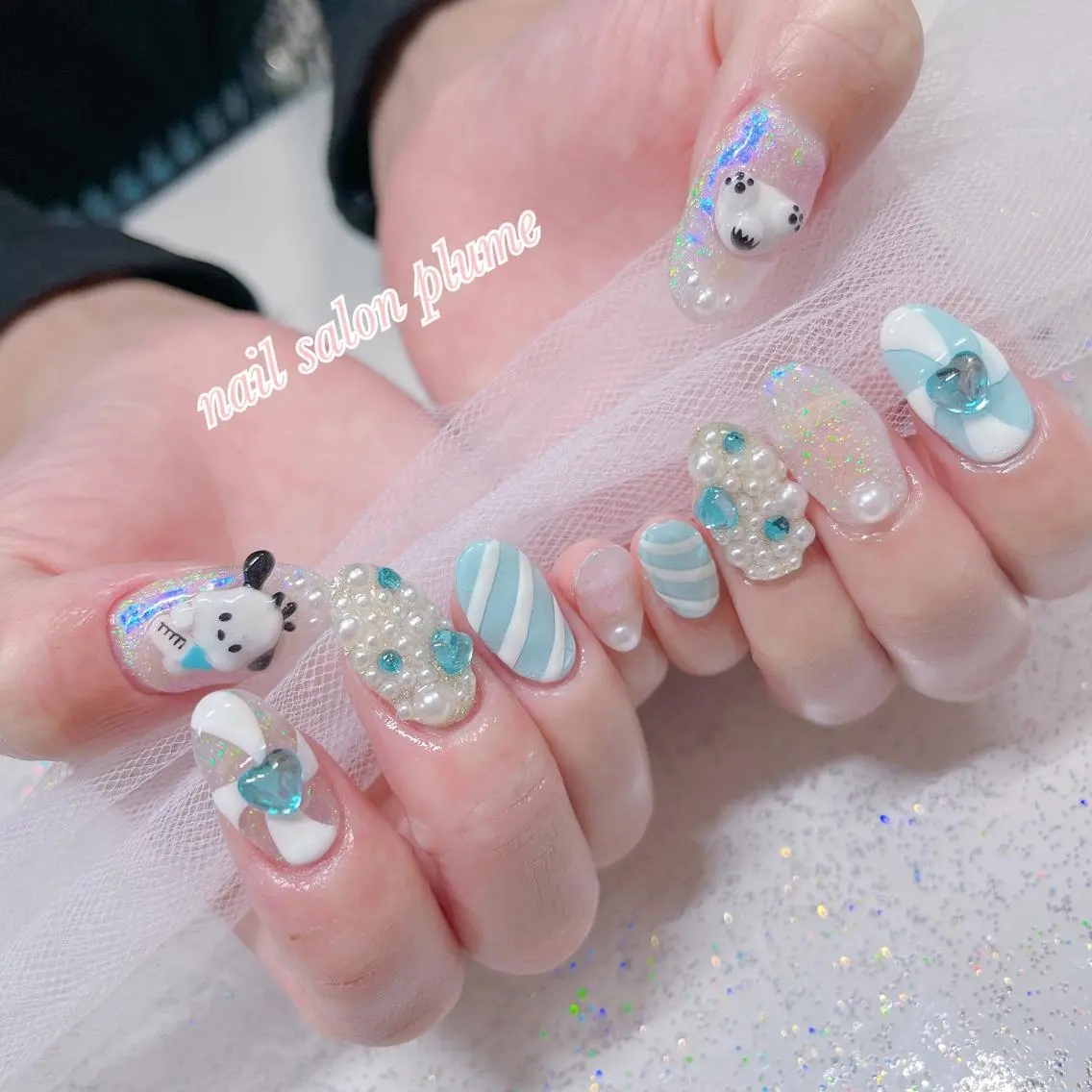 ネイル ハンドネイル plume nail ☆韓国ネイルのネイルデザイン