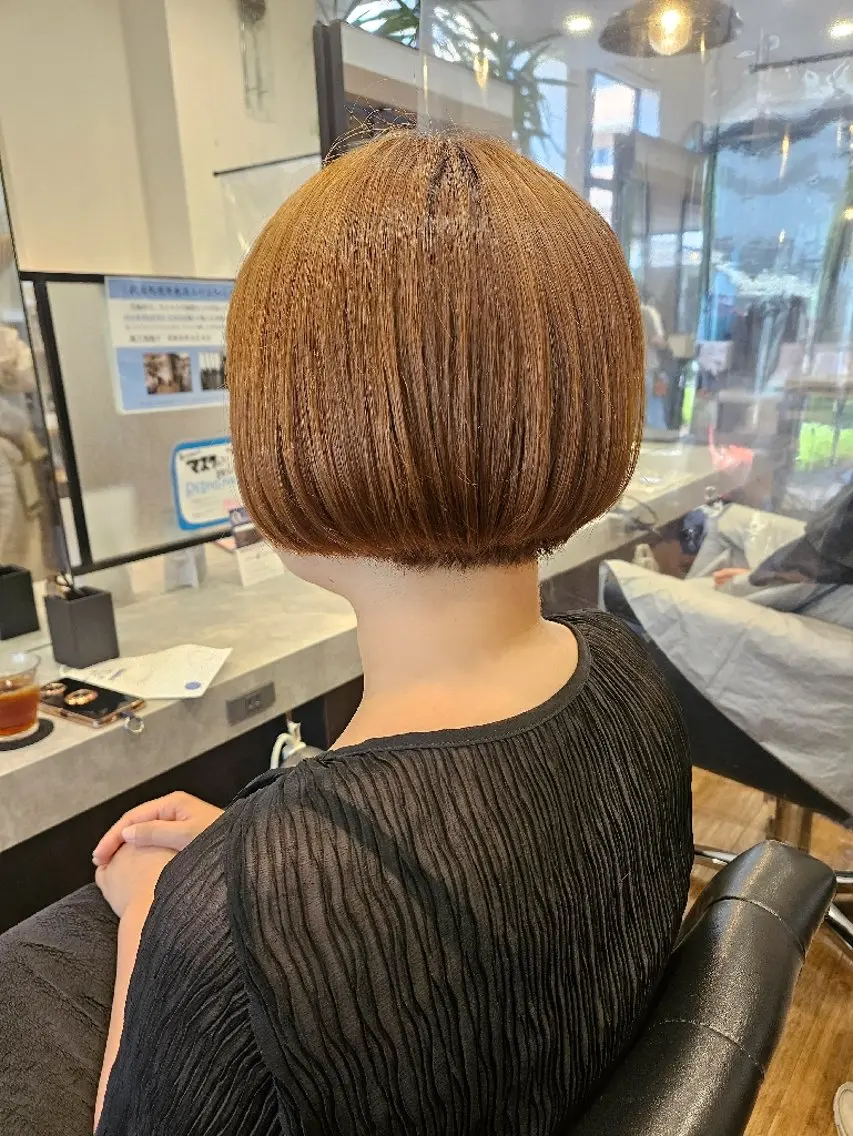 ショート カット トリートメント 関口 友菜のヘアスタイル