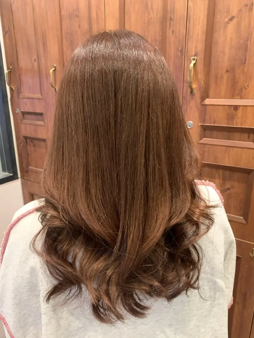 カラー ブリーチ ブリーチなしカラー ヘアカラー 完全1×1&半個室 ☆★MUUK柳田麻那のヘアスタイル