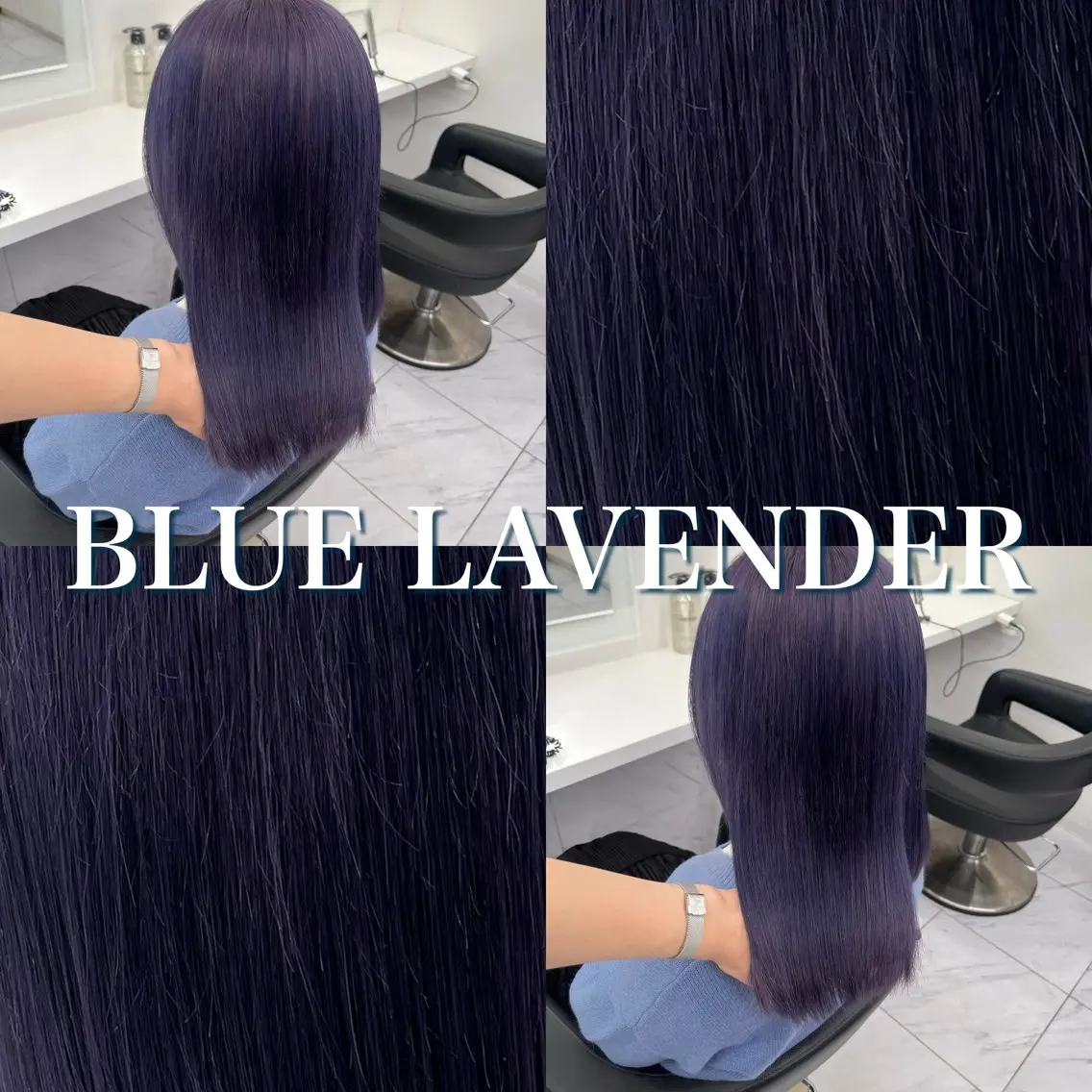 セミロング ヘアカラー トリートメント ヘッドスパ ヘアセット 寒色/ベージュヘア ブリーチありMiOのヘアスタイル