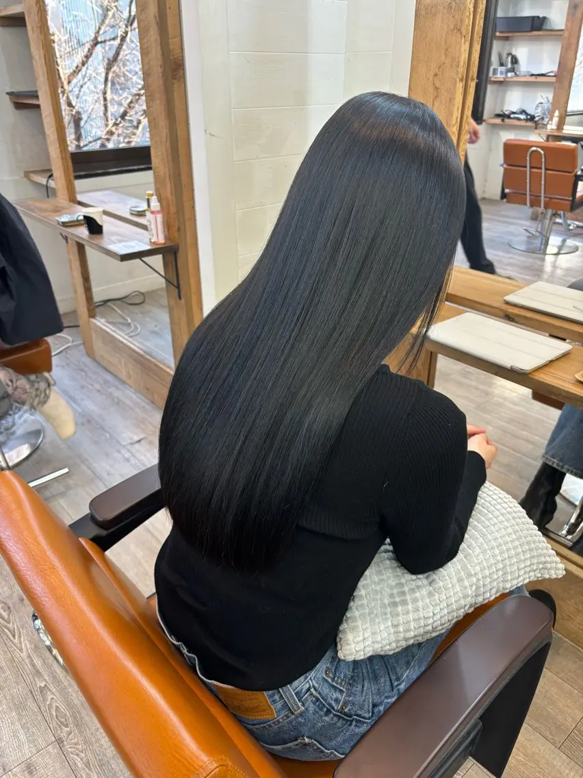 【新規限定/予防美容】 カット+縮毛矯正+カラー+トリートメント+スパの写真