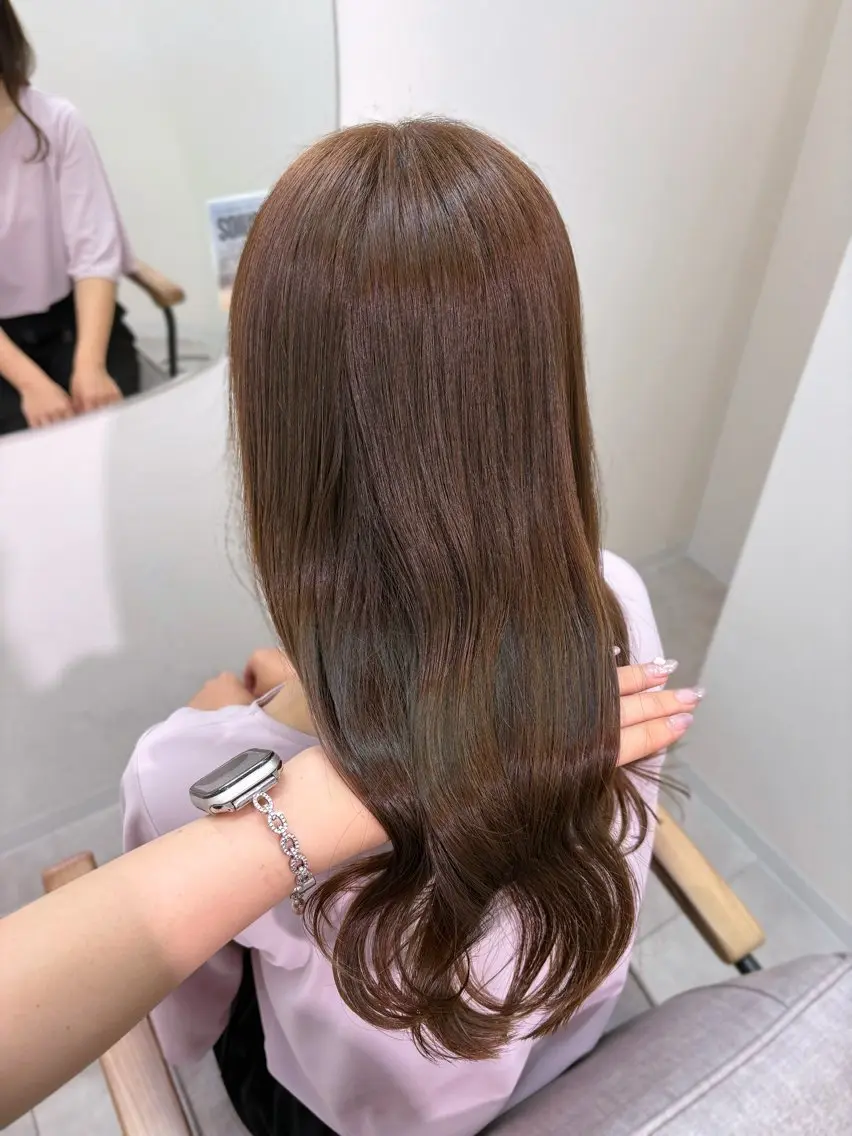 セミロング newi広島/ Ririのヘアスタイル