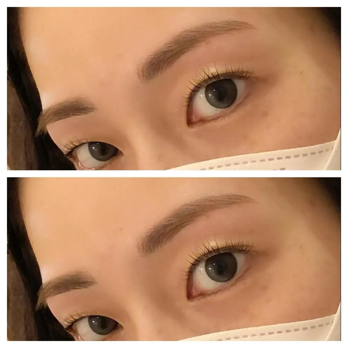 マツエク・マツパ アイブロウ 眉カラー パリジェンヌラッシュリフト マツパ Ami 🍀のマツエク・マツパデザイン
