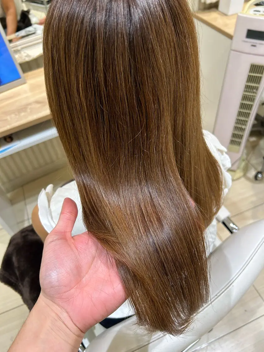 ロング 銀座シロー　村山 レツのヘアスタイル