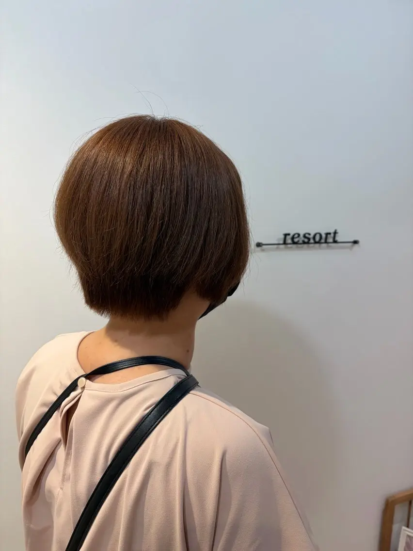 ショート 北川 智花のヘアスタイル