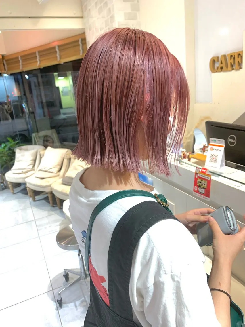 カラー 鈴木 花菜のヘアスタイル