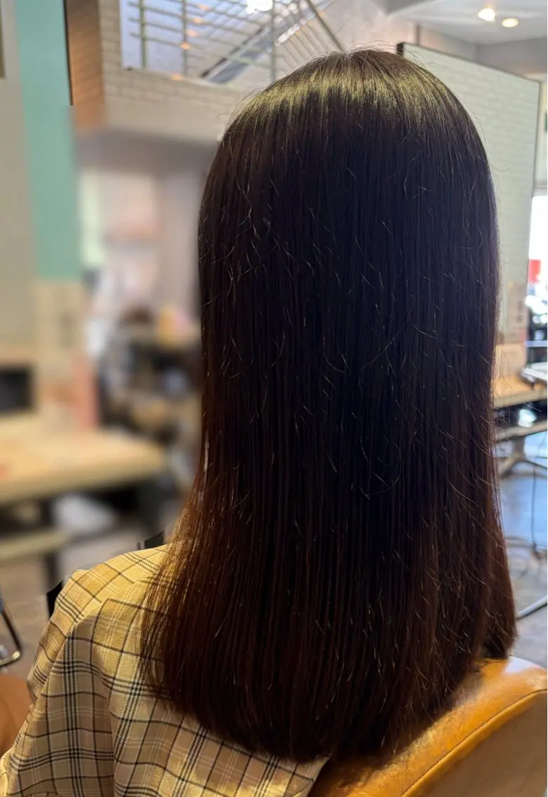ミディアム カット カットモデル RURUのヘアスタイル