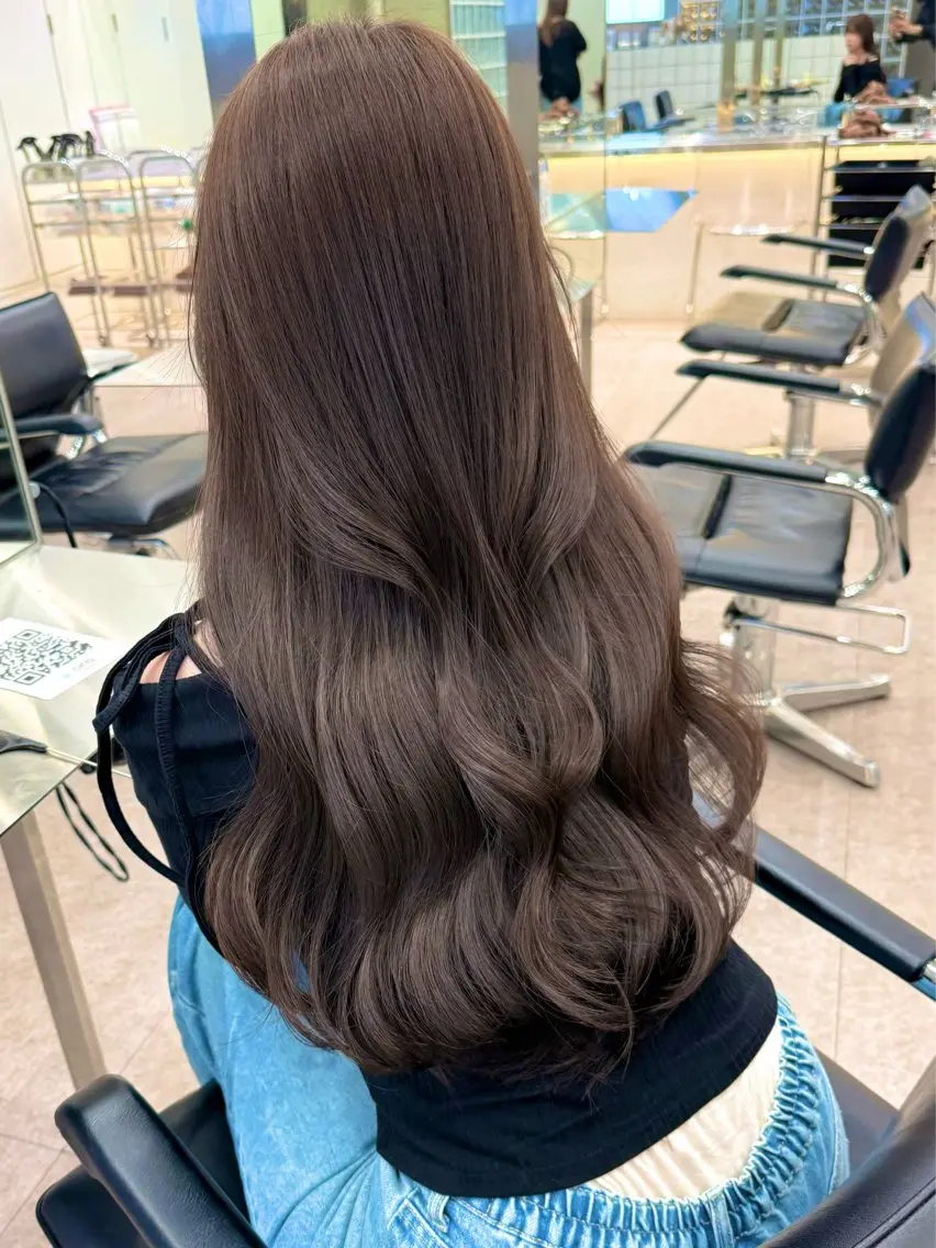ロング カラー カット ヘアカラー 似合わせ×ハイトーン ブリーチカラー/大雅のヘアスタイル