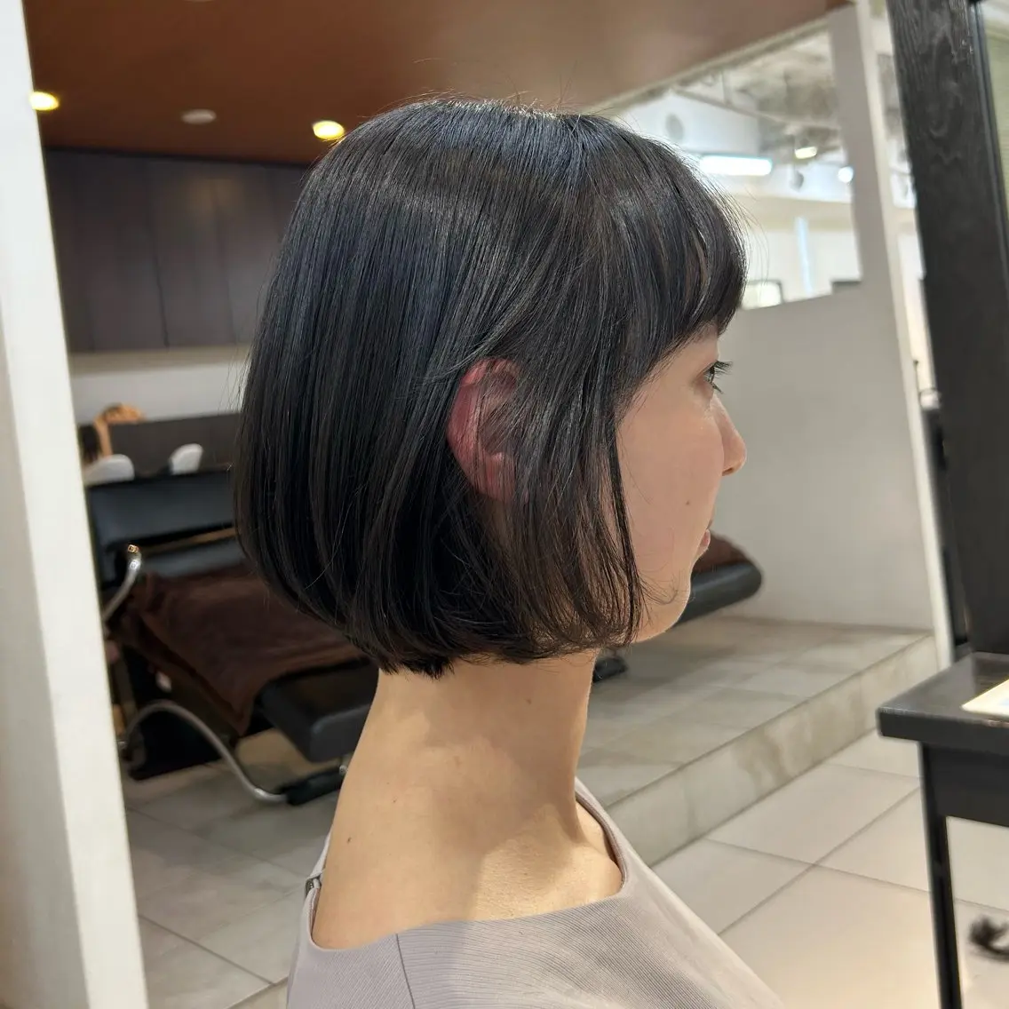 ショート ヘアアレンジ ボブ 🌼REINA🌼 毛流れカット🌼赤坂のヘアスタイル