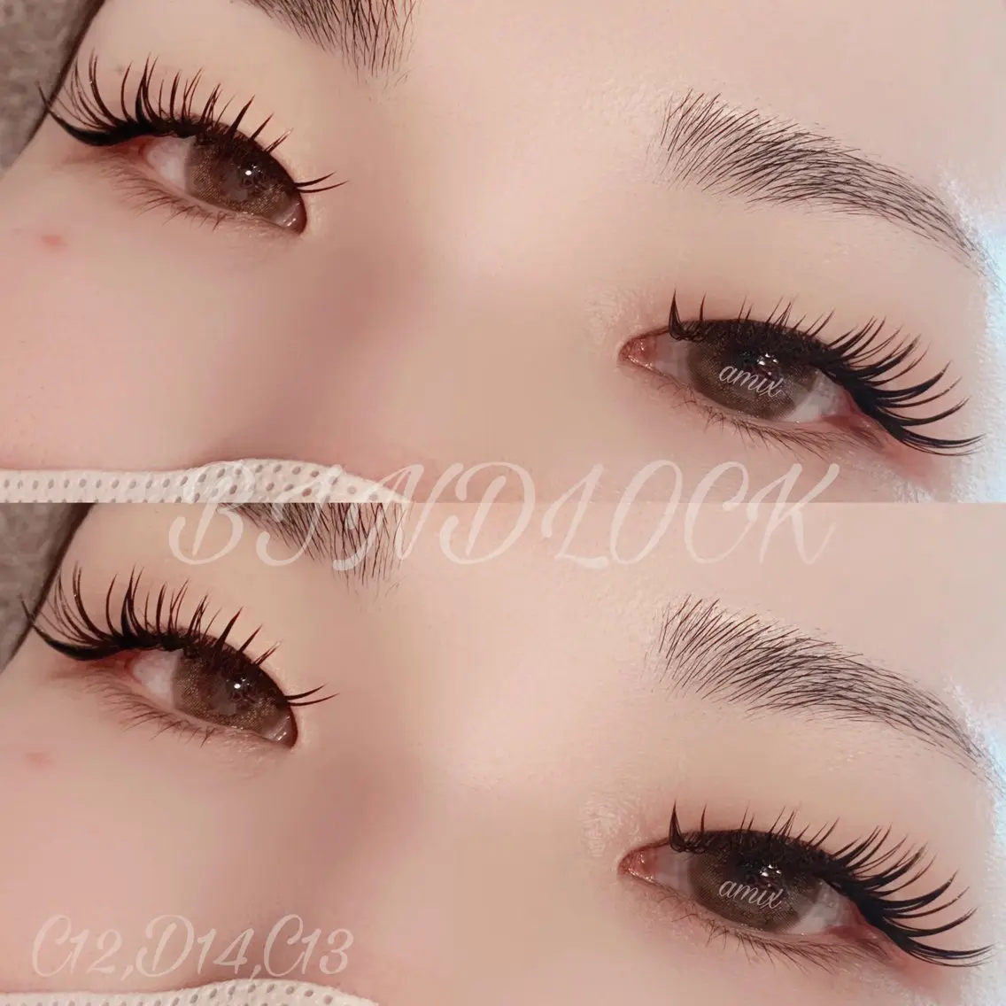マツエク・マツパ バインドロック Lien .のマツエク・マツパデザイン