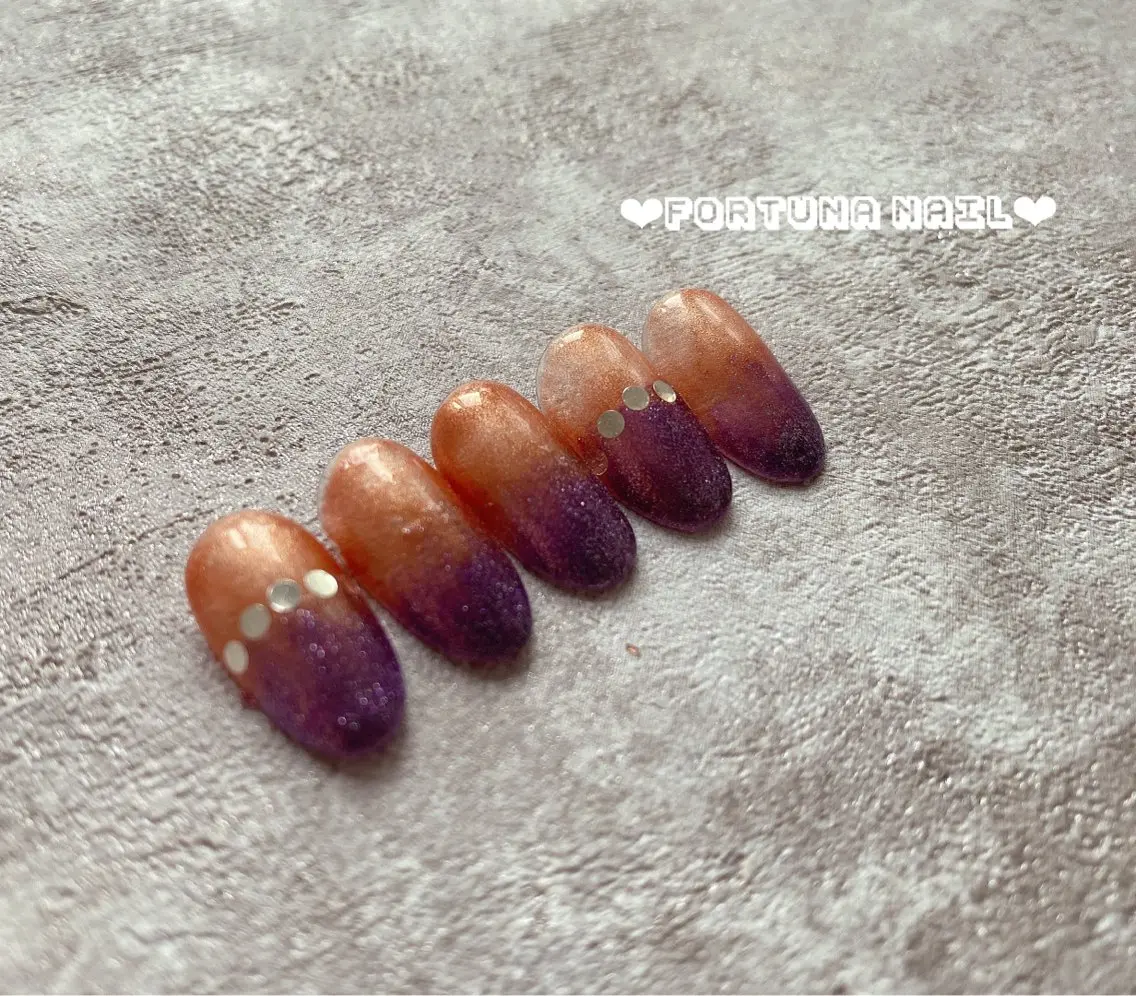 ネイル ハロウィン Nail •Head スパFortunaのネイルデザイン