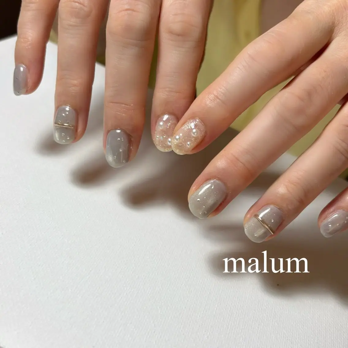 ネイル ハンドネイル malum nailのネイルデザイン