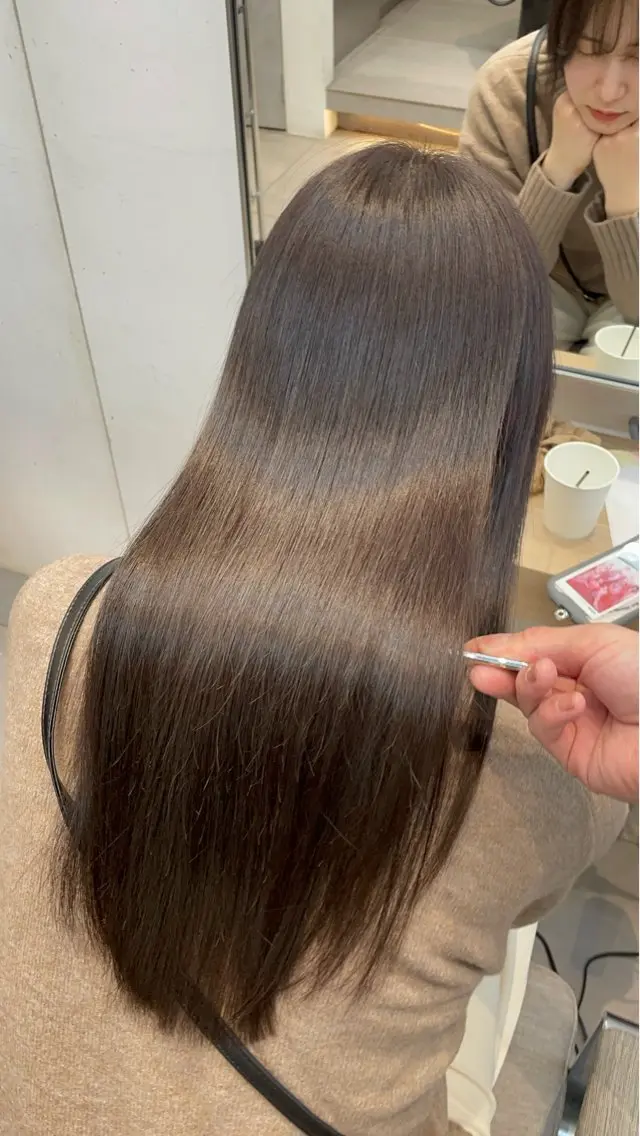 ロング 髪質改善 トリートメント ✨髪質改善✨美髪 矯正🫧小泉のヘアスタイル