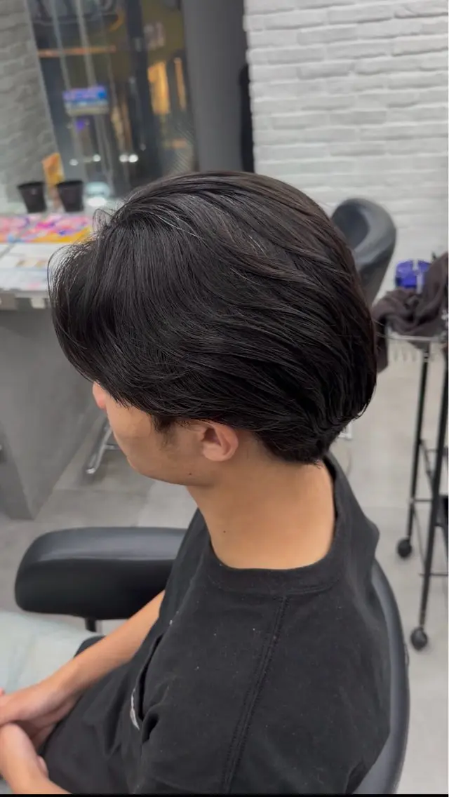 パーマ カット パーマ 松田 透弥のヘアスタイル