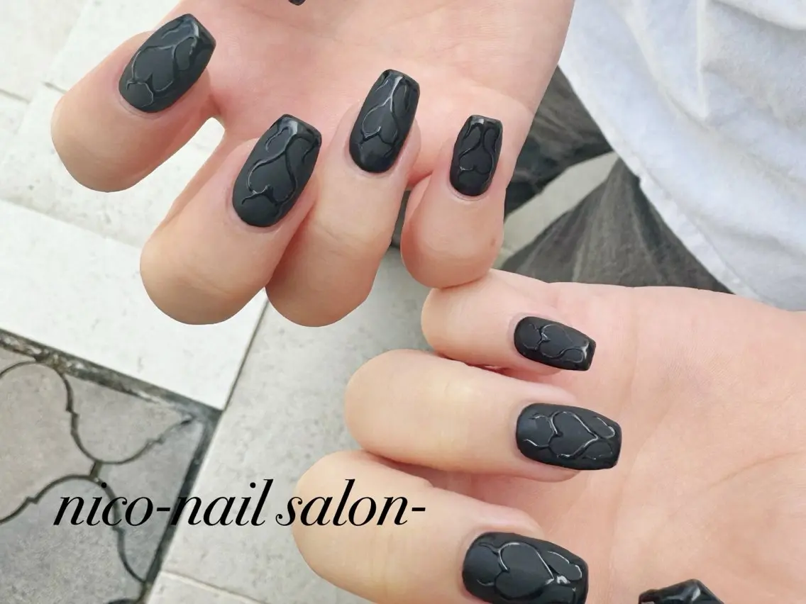 ミディアム nico-nail ️🫧wakanaのネイルデザイン