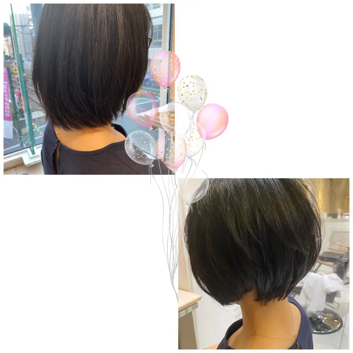 ショート ショートボブ ボブ ショートヘア 甲斐 みづきのヘアスタイル