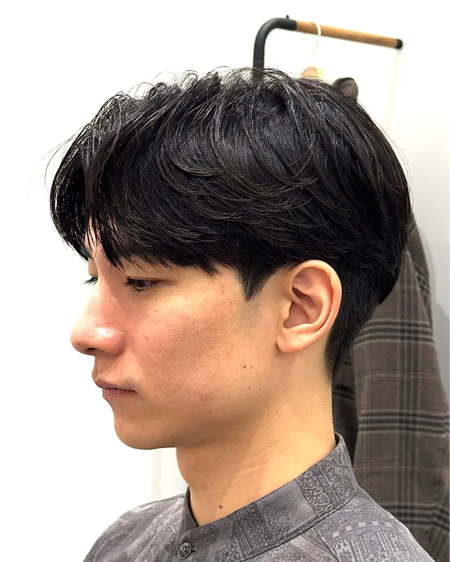 メンズ カット 横浜/センターパート /takumiのヘアスタイル