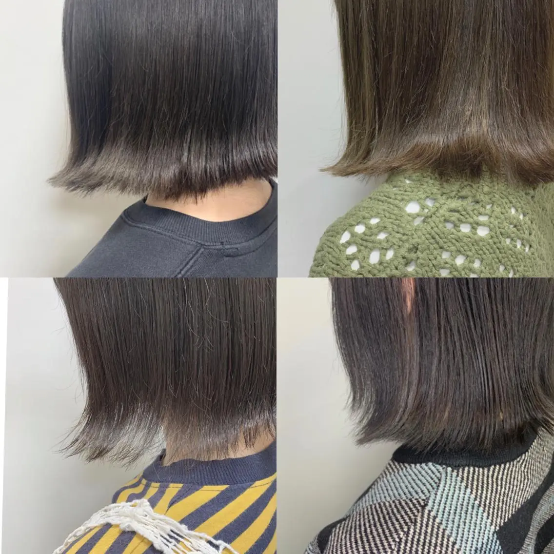 ショート アッシュ レイヤー/艶髪カラー 森本くるみのヘアスタイル