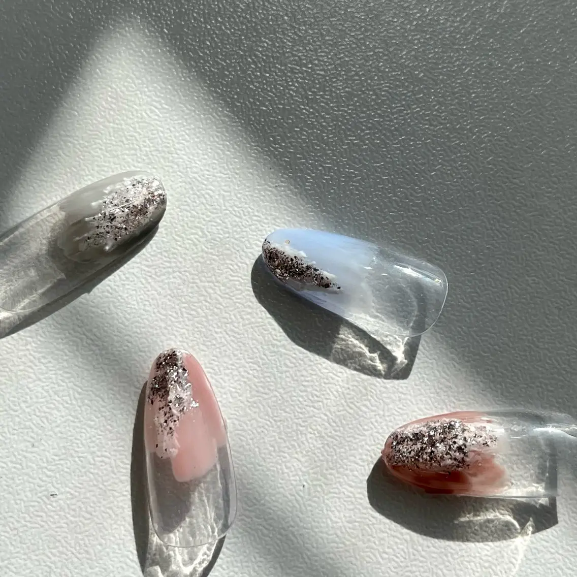ネイル ニュアンスネイル nail room Hotori.のネイルデザイン