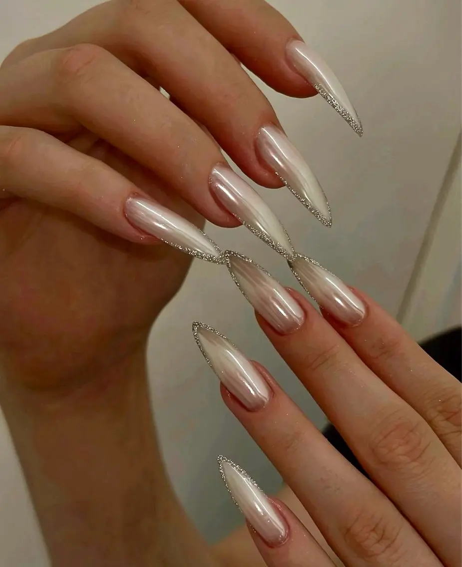ネイル ミラーネイル ハンドネイル Kora Nailのネイルデザイン