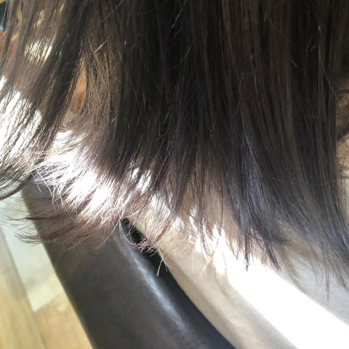 ミディアム カラー パーマ ヘアアレンジ バレイヤージュ ベージュカラー ブリーチ ショコラベージュ 透明感カラー 【ツヤ髪美容師】 ツダケイスケのヘアスタイル