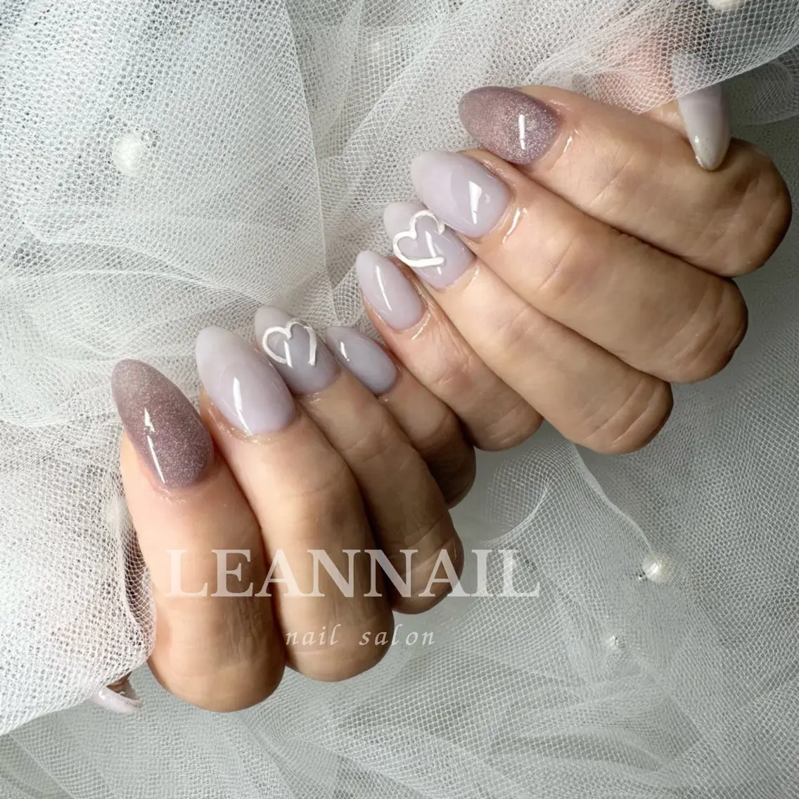 ネイル ハンドネイル Lean Nail ayuのネイルデザイン