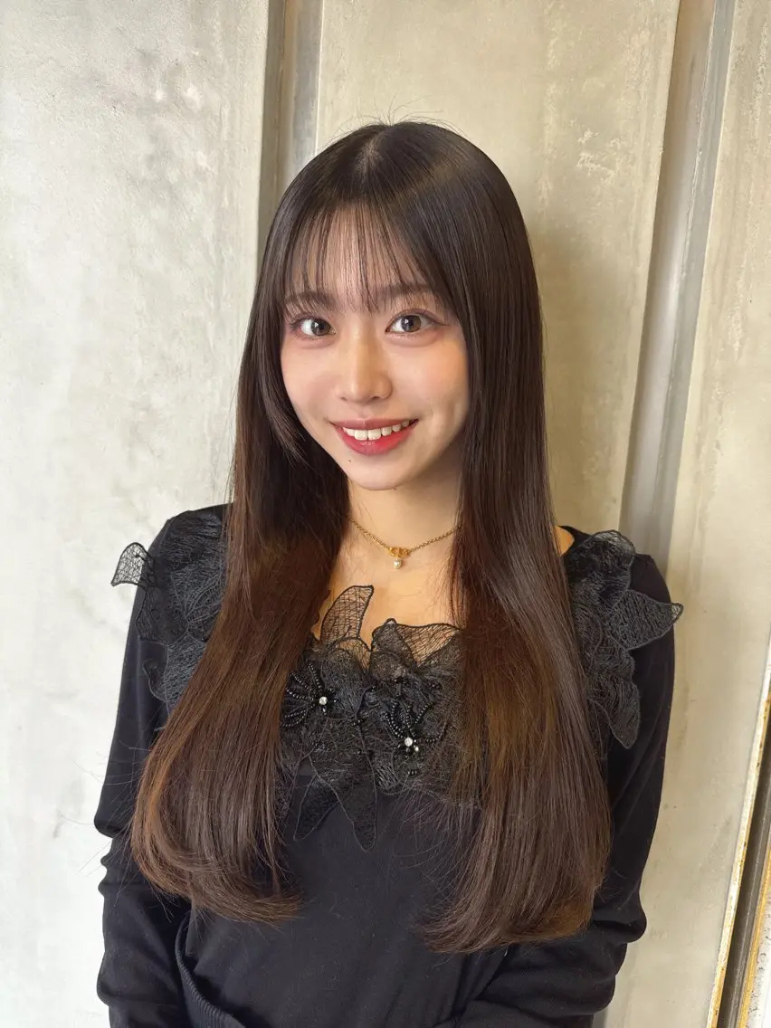 ミディアム カラー カット ヘアカラー トリートメント 💎透明感カラー特化 💎TAISEIのヘアスタイル