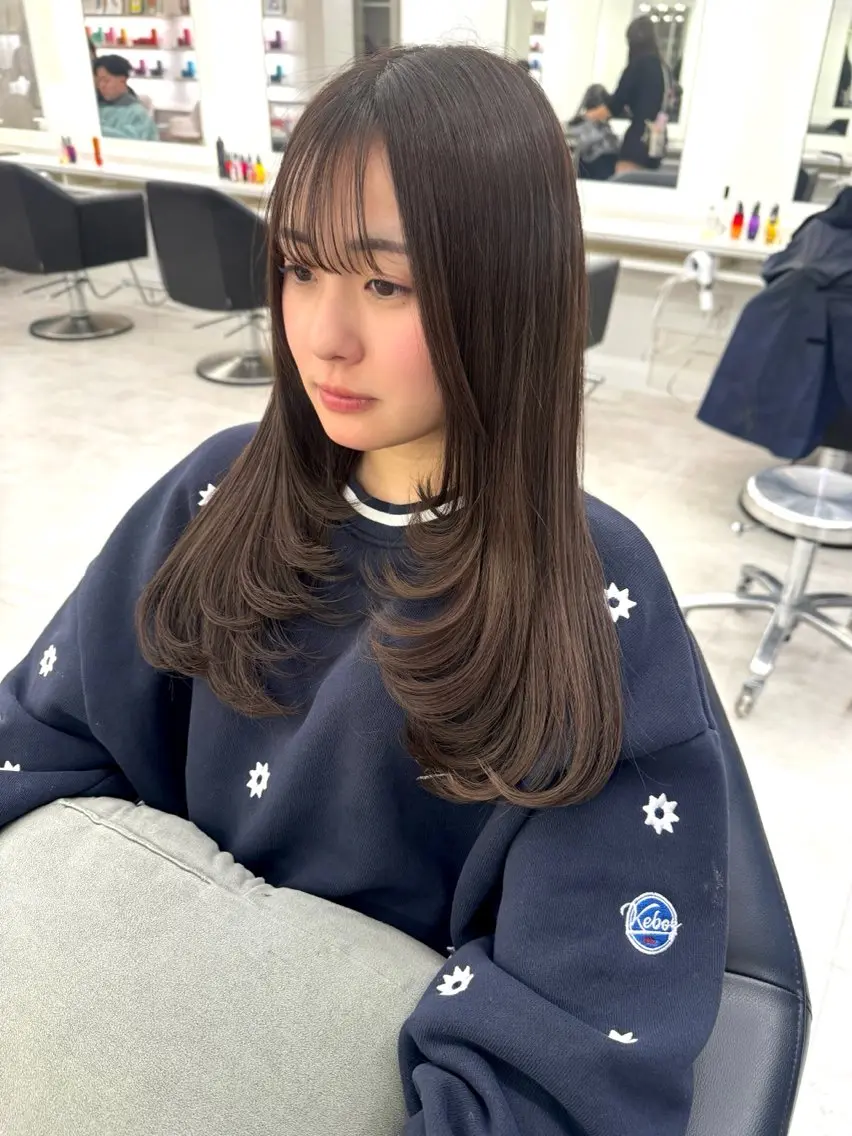 ロング カラー ♡ParveMix NANO♡のヘアスタイル